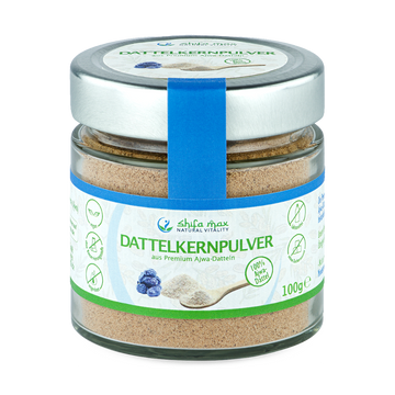 Dattelkernpulver aus Premium-Ajwa-Datteln - Monatsration